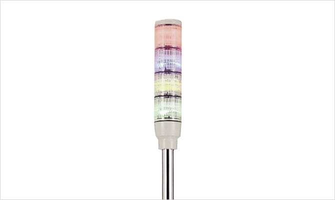 Treatment display lights (option) by which the end of treatment can be confirmed with a glance