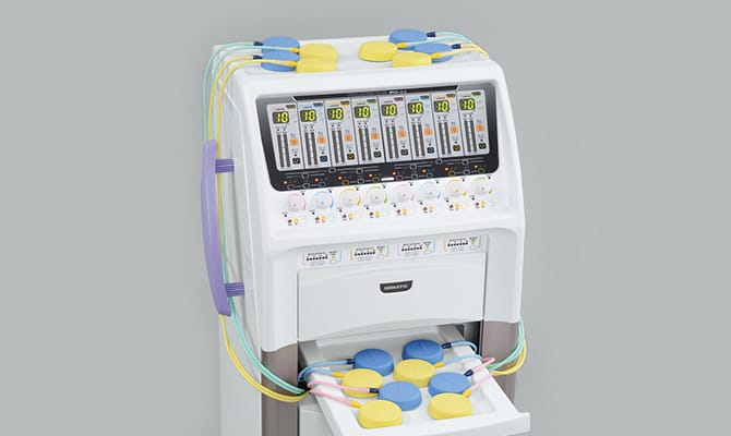 Warming plate to support comfortable treatment