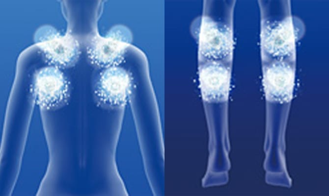 New sense of treatment with the 4 nozzle (wide jet) [patent under application]